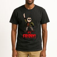 It's Friday Funny Halloween Horror Movie Tall T-Shirt