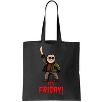 It's Friday Funny Halloween Horror Movie Tote Bag