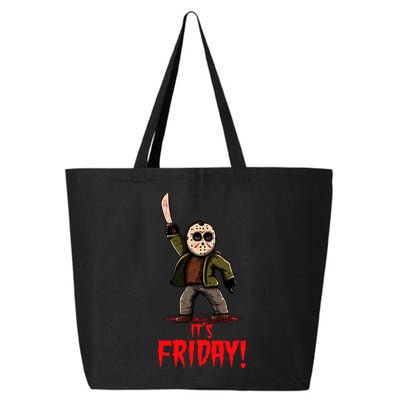 It's Friday Funny Halloween Horror Movie 25L Jumbo Tote