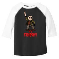 It's Friday Funny Halloween Horror Movie Toddler Fine Jersey T-Shirt