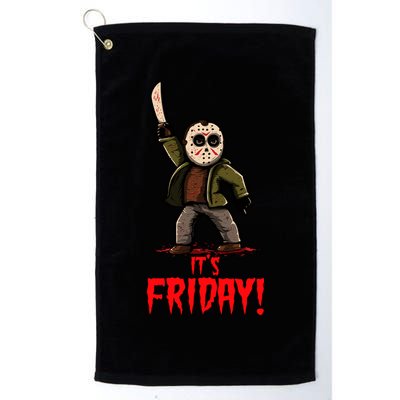 It's Friday Funny Halloween Horror Movie Golf Towel