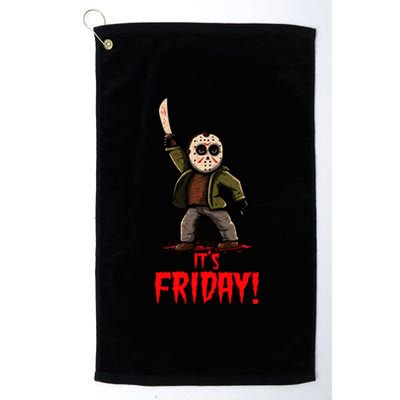 It's Friday Funny Halloween Horror Movie Platinum Collection Golf Towel