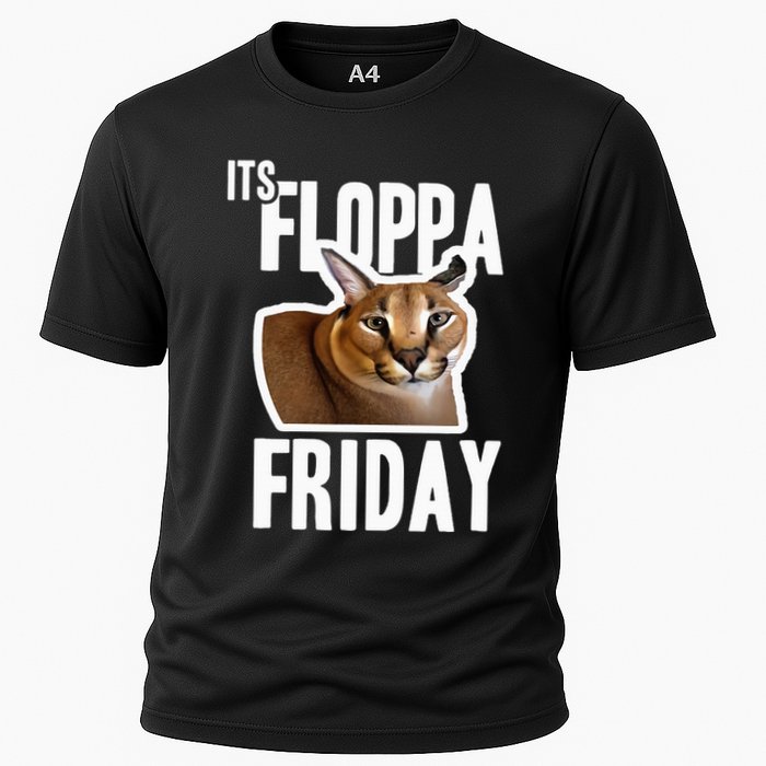 Its Floppa Friday Meme Cooling Performance Crew T-Shirt