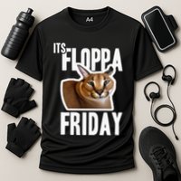 Its Floppa Friday Meme Cooling Performance Crew T-Shirt