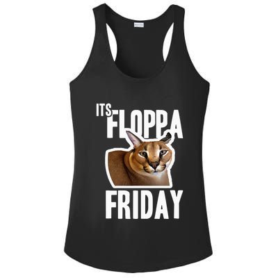 Its Floppa Friday Meme Ladies PosiCharge Competitor Racerback Tank