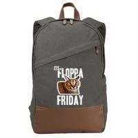 Its Floppa Friday Meme Cotton Canvas Backpack