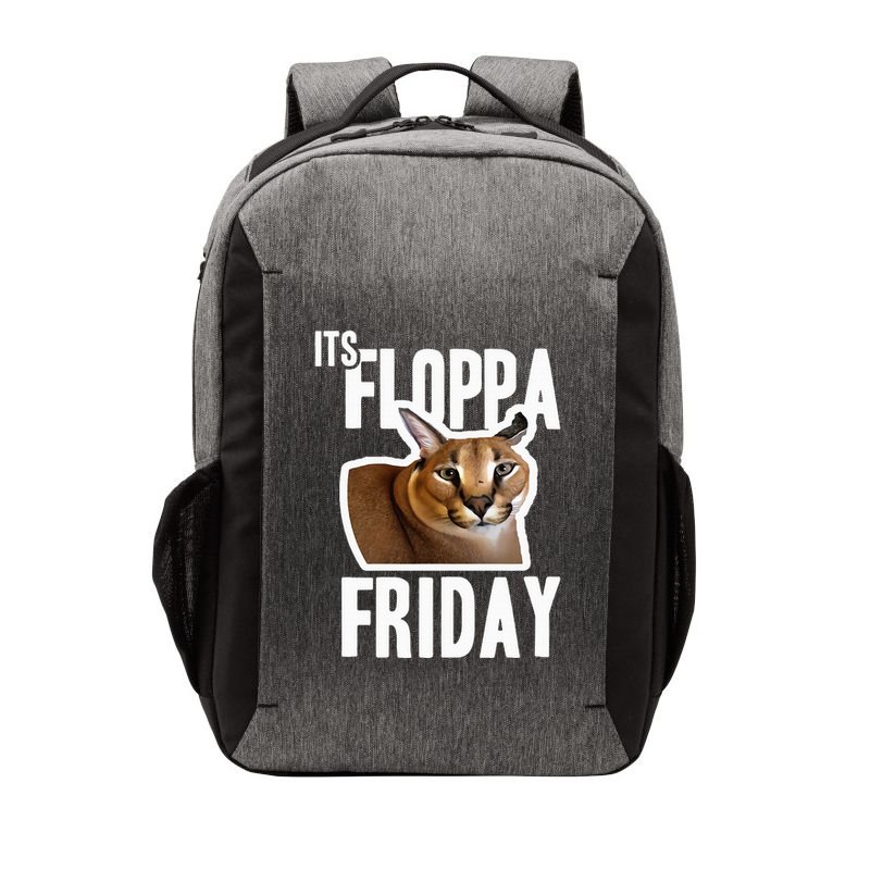 Its Floppa Friday Meme Vector Backpack