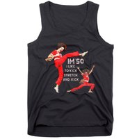 I’M Fifty Fiveoh 50 Funny Sally Kick Lady O’Malley Birthday Tank Top