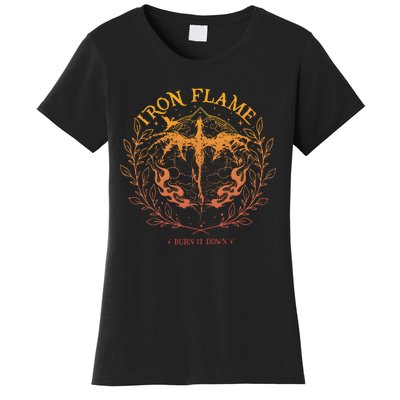 Iron Flame Fourth Wing Rebecca Yarros Women's T-Shirt