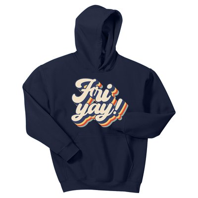 Its Friyay Funny Teacher & Mom Friday Back To School Kids Hoodie