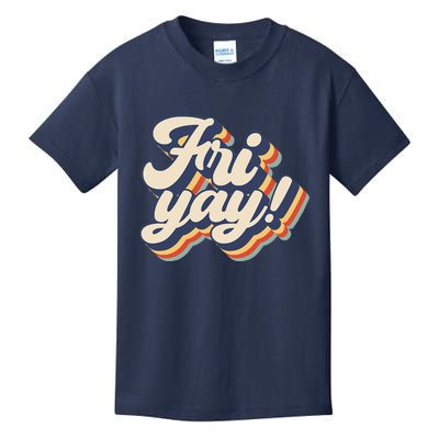 Its Friyay Funny Teacher & Mom Friday Back To School Kids T-Shirt