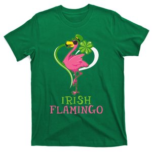 Irish Flamingo Funny St Patricks Day T-Shirt