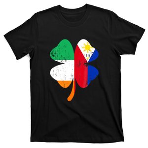 Irish Filipino Flags St Patricks Day Funny T-Shirt