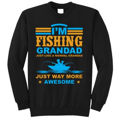 I'm Fishing Grandad T Sweatshirt