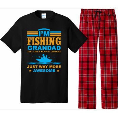 I'm Fishing Grandad T Pajama Set