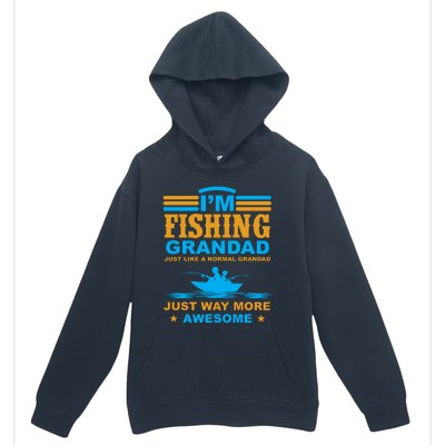 I'm Fishing Grandad T Urban Pullover Hoodie