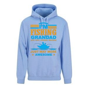 I'm Fishing Grandad T Unisex Surf Hoodie