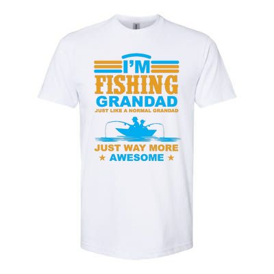 I'm Fishing Grandad T Softstyle CVC T-Shirt