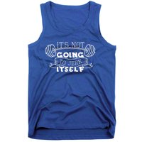 Inappropriate Funny Gift Its Not Going To Jerk Itself Workout Gift Tank Top