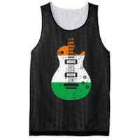 Ireland Flag Guitar Vintage Musician Mesh Reversible Basketball Jersey Tank