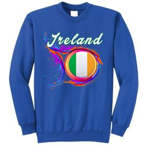 Ireland Flag Gay Holi Greeting Irish Flag Souvenir Funny Gift Tall Sweatshirt