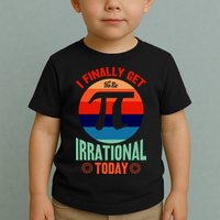 I Finally Get To Be Irrational Today Pie Day 3.14 Toddler T-Shirt