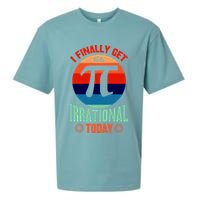 I Finally Get To Be Irrational Today Pie Day 3.14 Sueded Cloud Jersey T-Shirt
