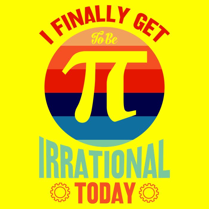 I Finally Get To Be Irrational Today Pie Day 3.14 Women's V-Neck T-Shirt