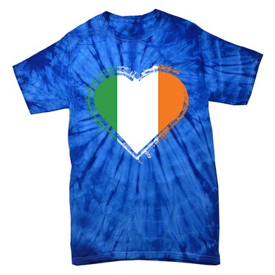 Ireland Flag Gift Irish Flag Gift Tie-Dye T-Shirt