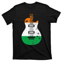 Ireland Flag Guitar Vintage Musician T-Shirt