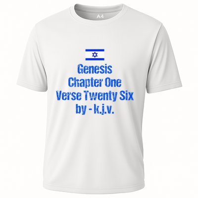 Israel Flag G.E.N.E.S.I.S Chapter One Verse Twenty Six Performance Shirt