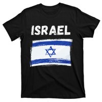 Israel Flag Holiday Vintage Grunge Israeli Flag T-Shirt