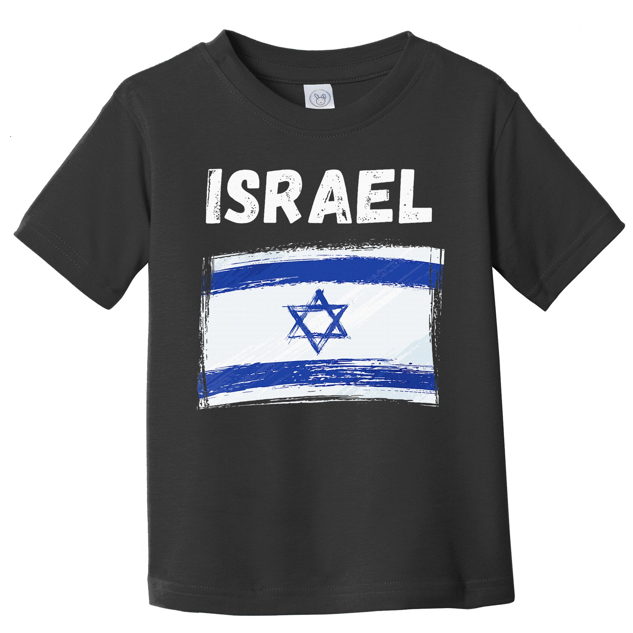 Israel Flag Holiday Vintage Grunge Israeli Flag Toddler T-Shirt