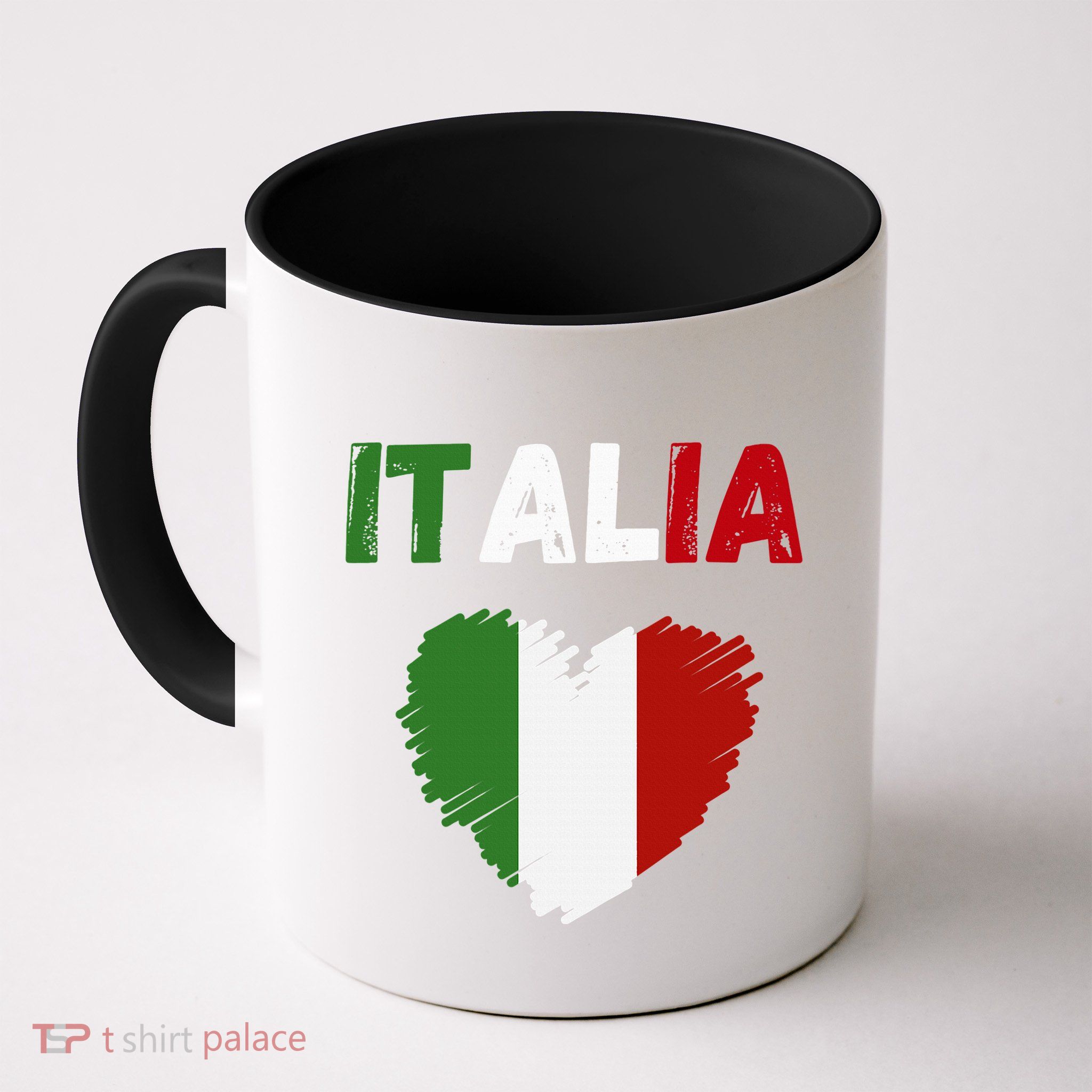 Italy Flag Holiday Italy Heart Italian Flag Mug