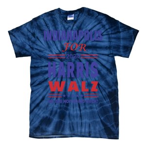 Indianapolis For Harris Walz Tie-Dye T-Shirt