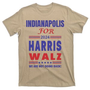 Indianapolis For Harris Walz T-Shirt