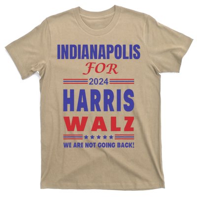 Indianapolis For Harris Walz T-Shirt