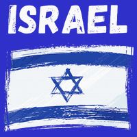 Israel Flag Holiday Vintage Grunge Israeli Flag Tall T-Shirt