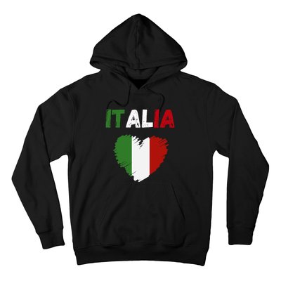 Italy Flag Holiday Italy Heart Italian Flag Hoodie