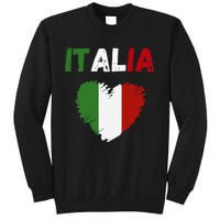 Italy Flag Holiday Italy Heart Italian Flag Sweatshirt