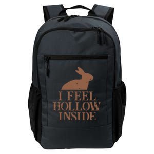 I Feel Hollow Inside Chocolate Easter Bunny Holiday Novelty Daily Commute Backpack