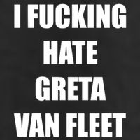 I Fucking Hate G.R.E.T.A V.An. F.L.E.E.T 7 Panel Mesh Trucker Snapback Hat