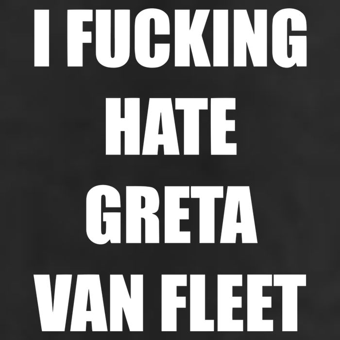 I Fucking Hate G.R.E.T.A V.An. F.L.E.E.T 7 Panel Mesh Trucker Snapback Hat