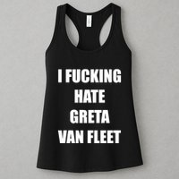 I Fucking Hate G.R.E.T.A V.An. F.L.E.E.T Womens Tank Top