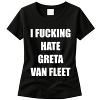 I Fucking Hate G.R.E.T.A V.An. F.L.E.E.T Womens T-Shirt