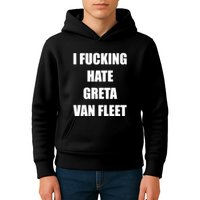 I Fucking Hate G.R.E.T.A V.An. F.L.E.E.T Kids Hoodie