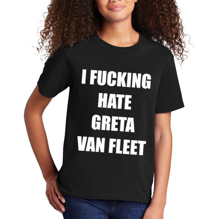 I Fucking Hate G.R.E.T.A V.An. F.L.E.E.T Kids T-Shirt