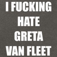 I Fucking Hate G.R.E.T.A V.An. F.L.E.E.T Cotton Canvas Backpack