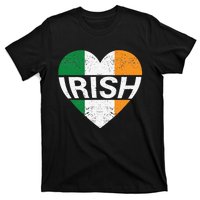 Irish Flag Ireland Pride Funny Shamrock Leprechaun Patriotic T-Shirt