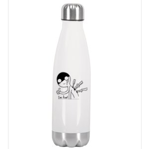 Im Fine I Am Fine Pretending Fine Stainless Steel Insulated Water Bottle